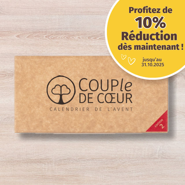 Calendrier de l'Avent pour couple - Edition 2