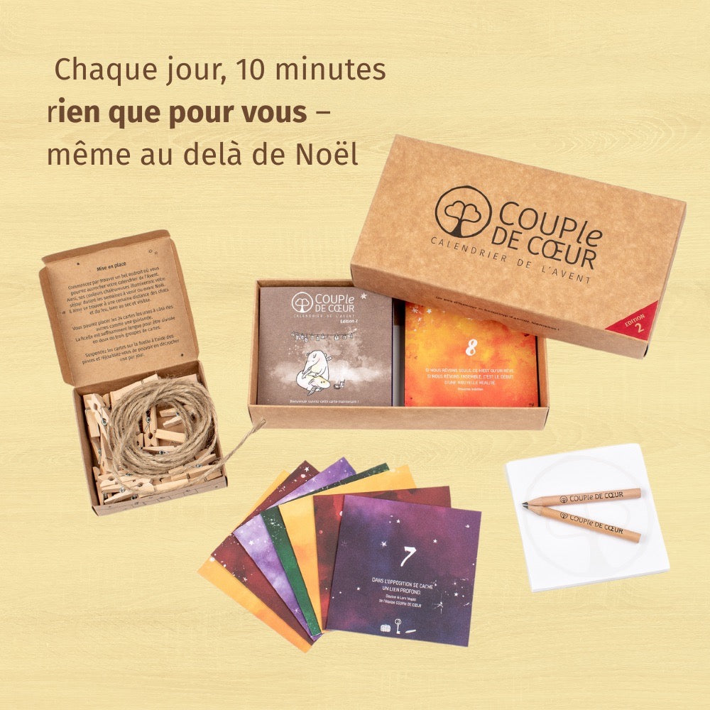 Calendrier de l'Avent pour couple - Edition 2