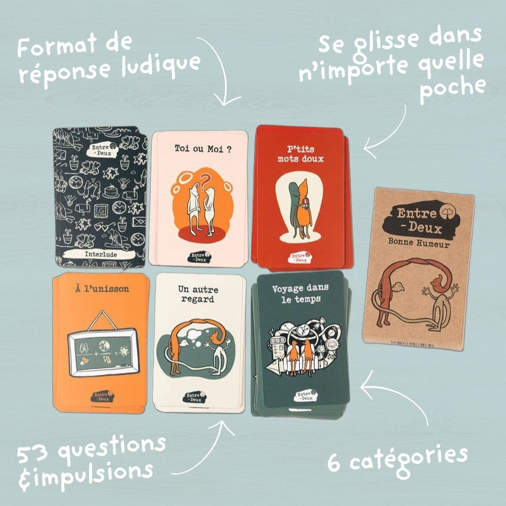 Jeu de questions pour couple : Entre-Deux Bonne Humeur