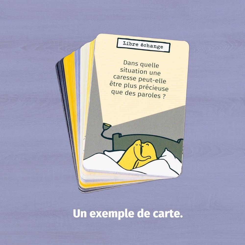 Jeu de questions pour couple : Entre-Deux Intimité