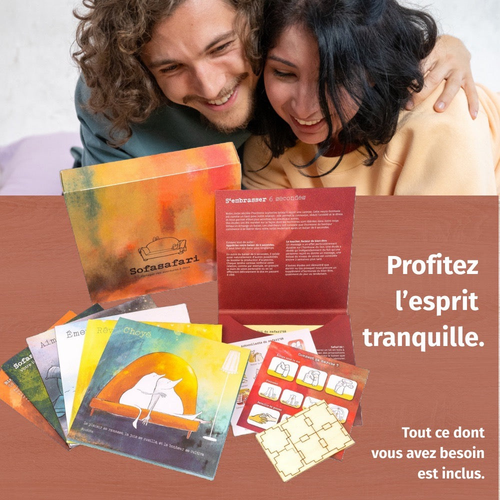 Coffret d’aventures : Sofasafari