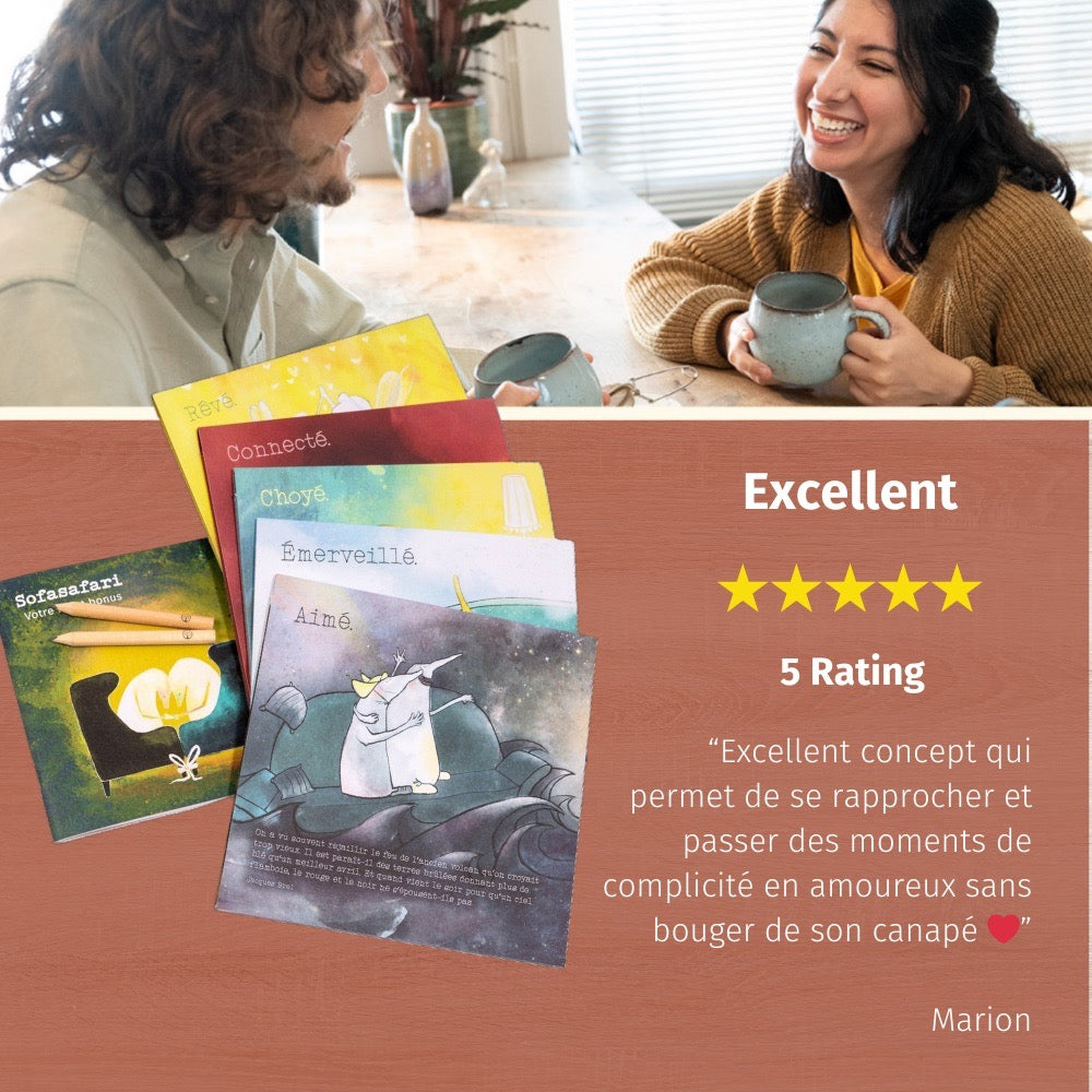 Coffret d’aventures : Sofasafari