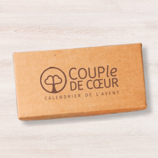 Calendrier de l'Avent adulte pour couple COUPle DE CŒUR