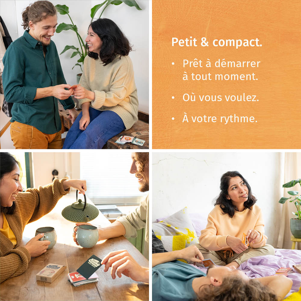 Jeu de questions pour couple : Entre-Deux Cœur