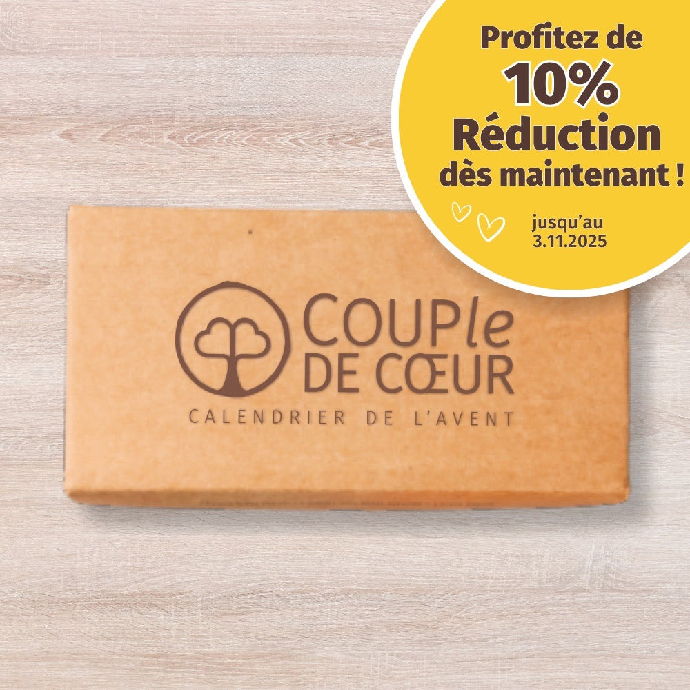 Calendrier de l’Avent pour couple – Edition 1