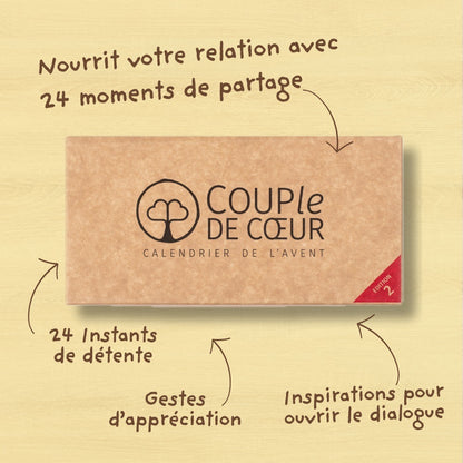 Calendrier de l'Avent pour couple - Edition 2