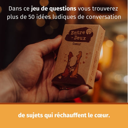 Jeu de questions pour couple : Entre-Deux Cœur
