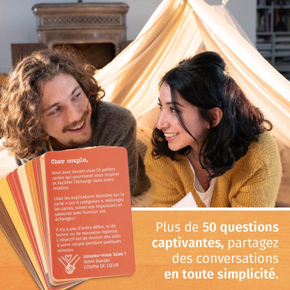Jeu de questions pour couple : Entre-Deux Cœur