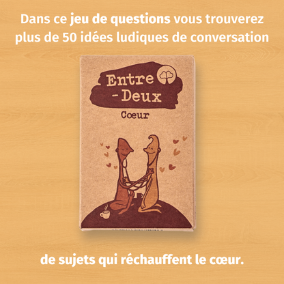 Jeu de questions pour couple : Entre-Deux Cœur