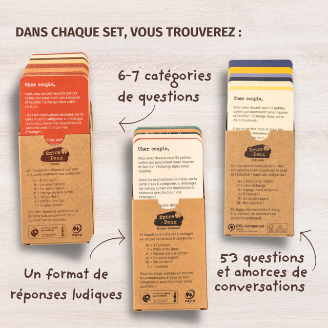 Jeux de questions : Entre-Deux trio