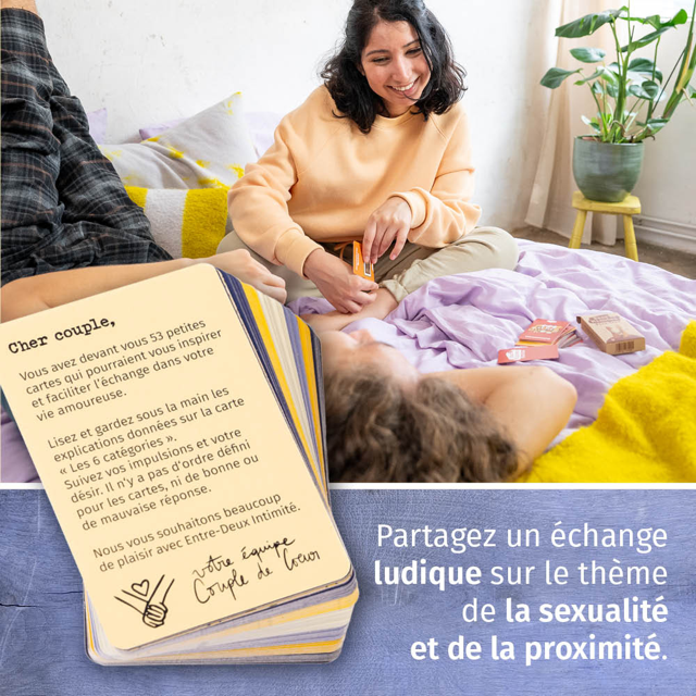 Jeu de questions pour couple : Entre-Deux Intimité