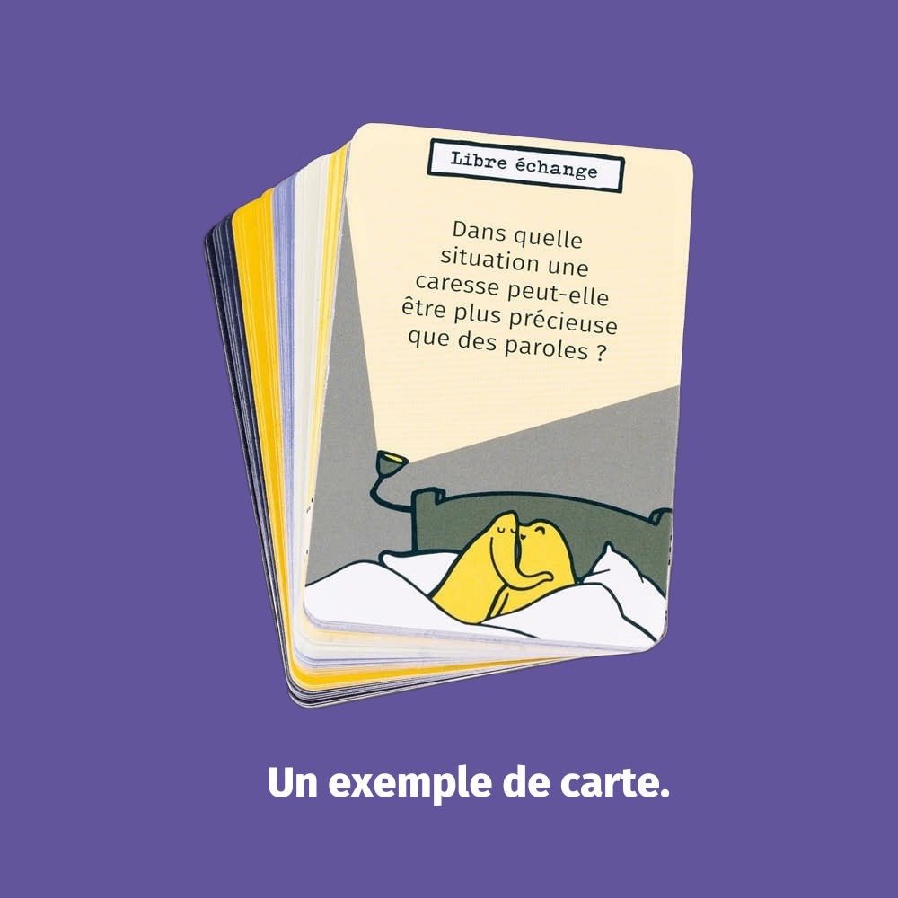 Jeu de questions pour couple : Entre-Deux Intimité