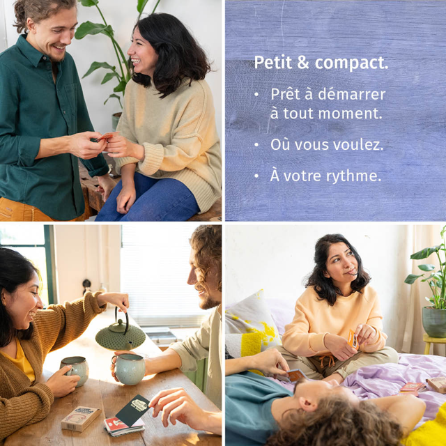 Jeu de questions pour couple : Entre-Deux Intimité