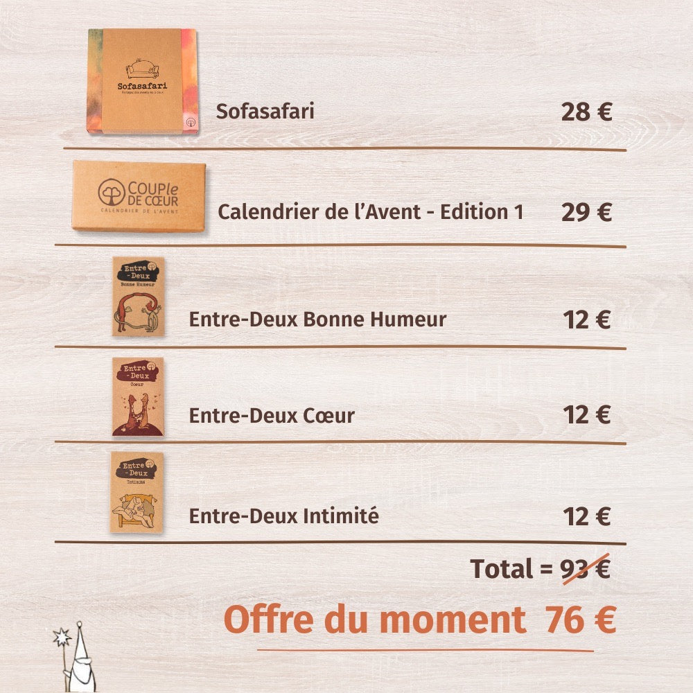 5***** étoiles pour votre couple