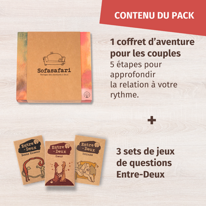 Pack Saint Valentin : pour des courts et longs moments