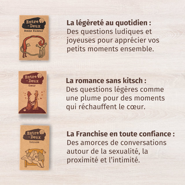 Pack Saint Valentin : pour des courts et longs moments